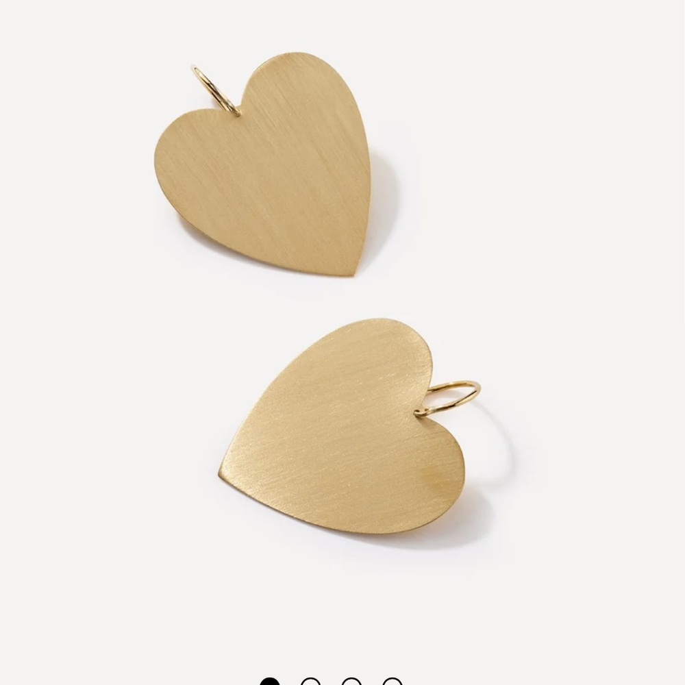 Irene Neuwirth Heart Earrings